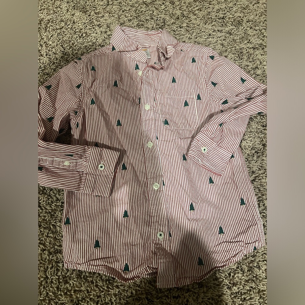 Gym Boys Christmas Buttondown